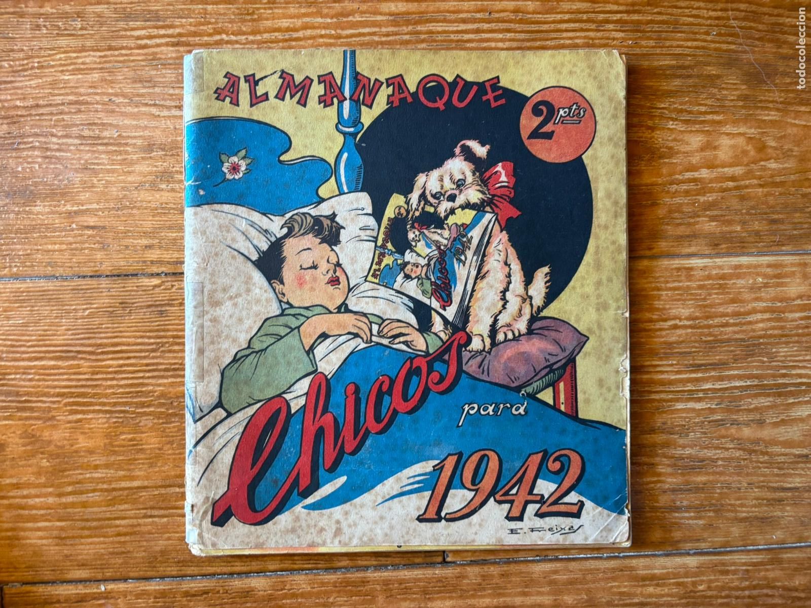 Tebeos: CHICOS ALMANAQUE PARA 1942 EDITA CONSUELO GIL