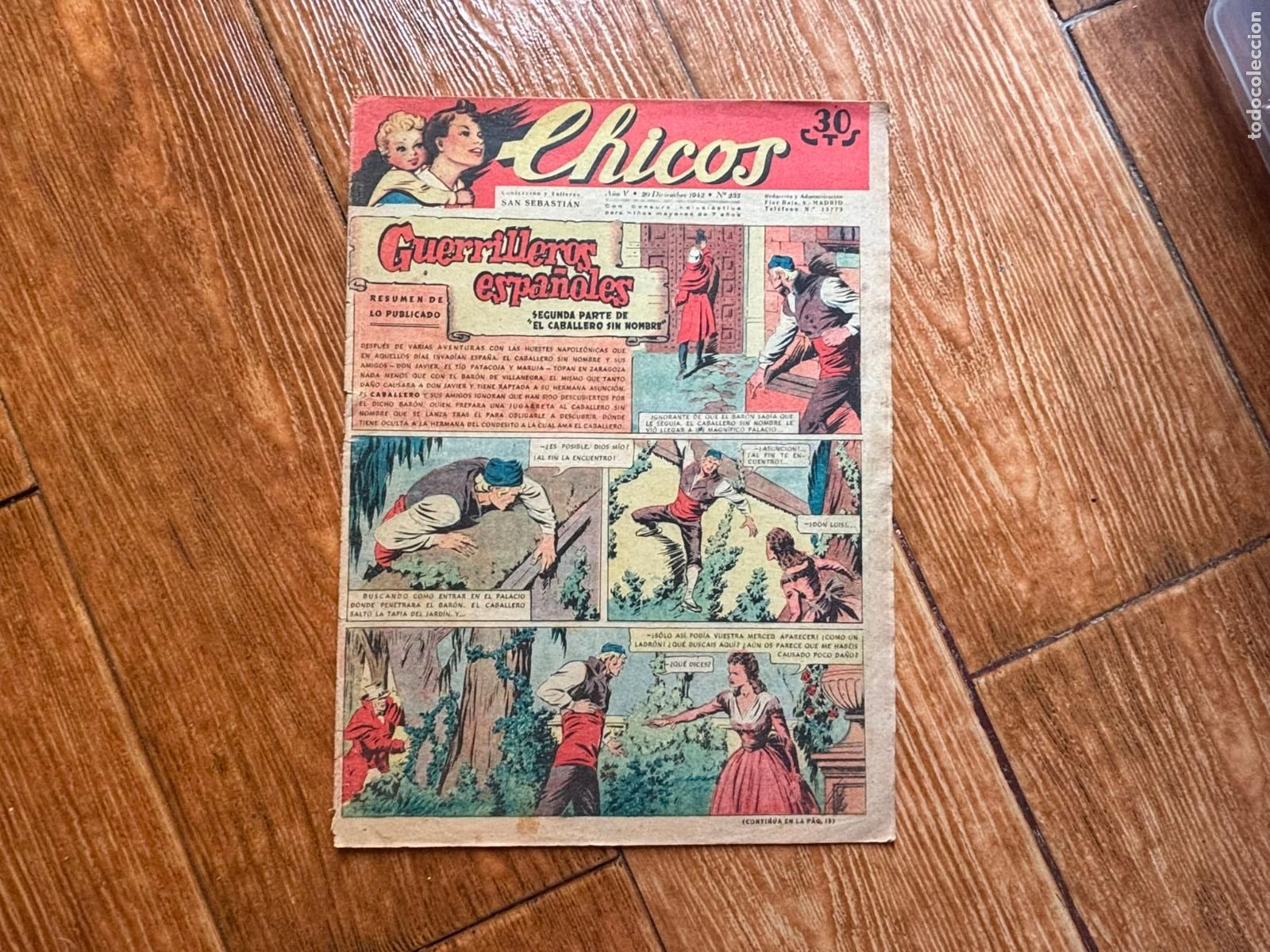 Tebeos: CHICOS ORIGINAL N&ordm; 235 EDITORIAL CONSUELO GIL