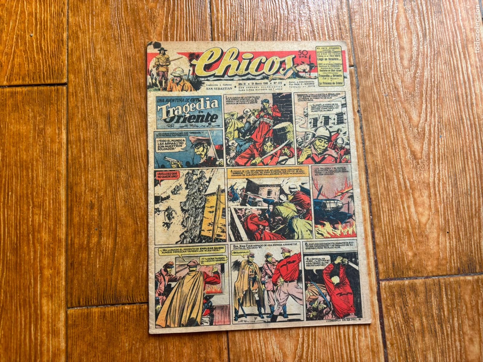 Tebeos: CHICOS ORIGINAL N&ordm; 379 EDITORIAL CONSUELO GIL
