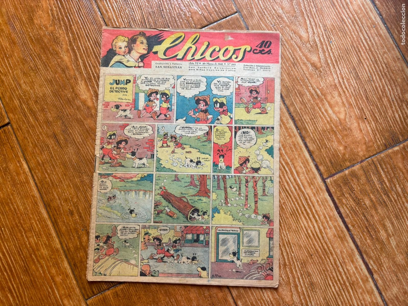 Tebeos: CHICOS ORIGINAL N&ordm; 244 EDITORIAL CONSUELO GIL
