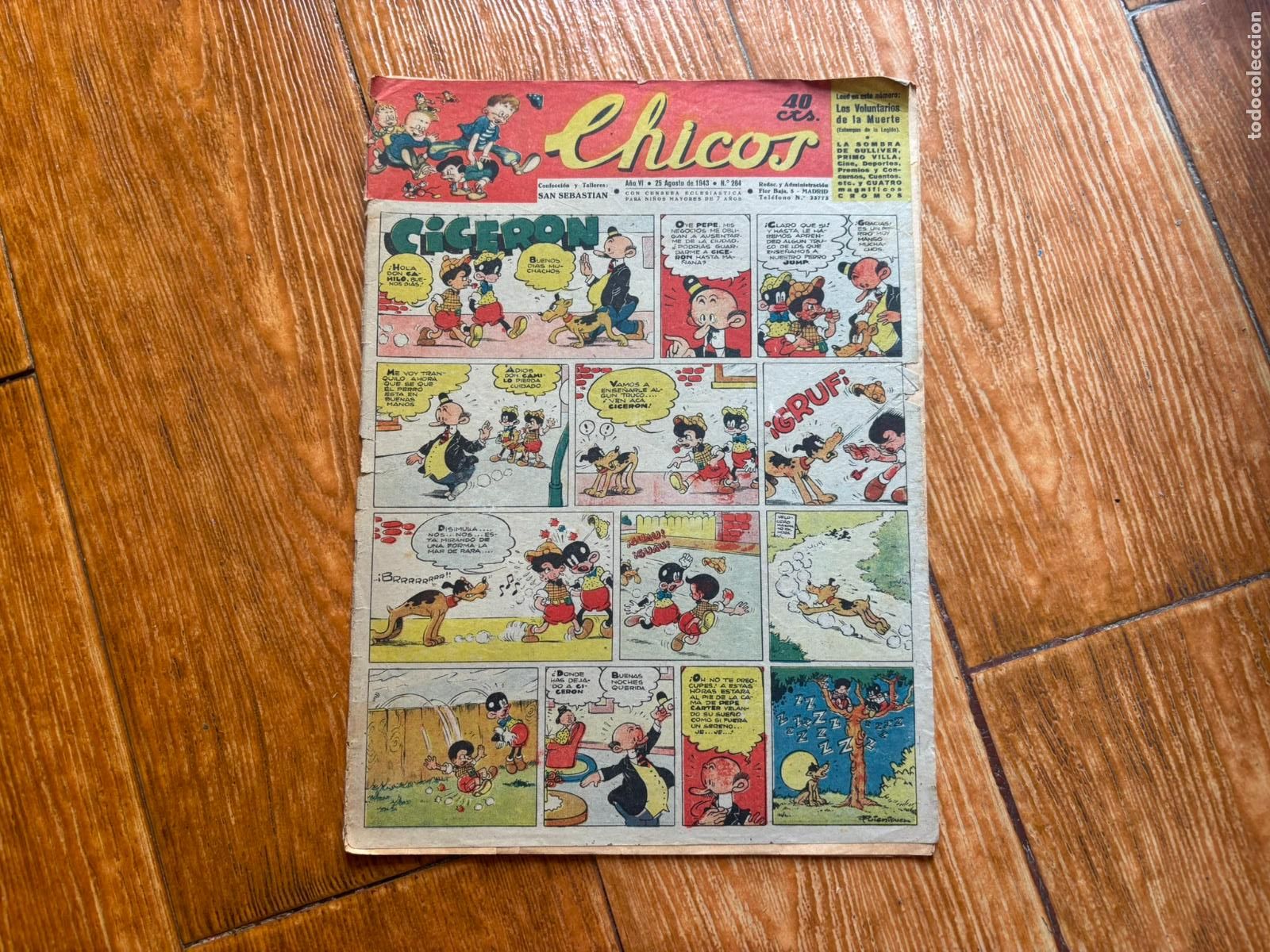 Tebeos: CHICOS ORIGINAL N&ordm; 264 EDITORIAL CONSUELO GIL