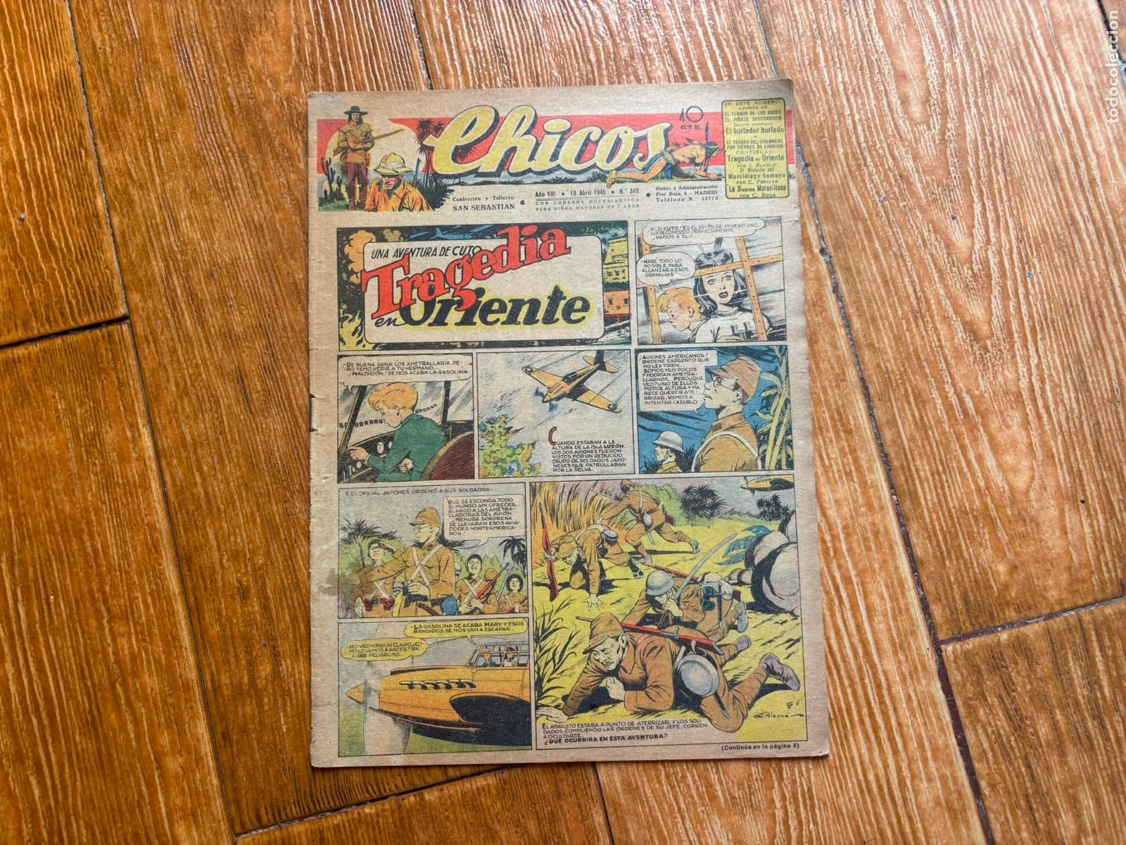 Tebeos: CHICOS ORIGINAL N&ordm; 349 EDITORIAL CONSUELO GIL