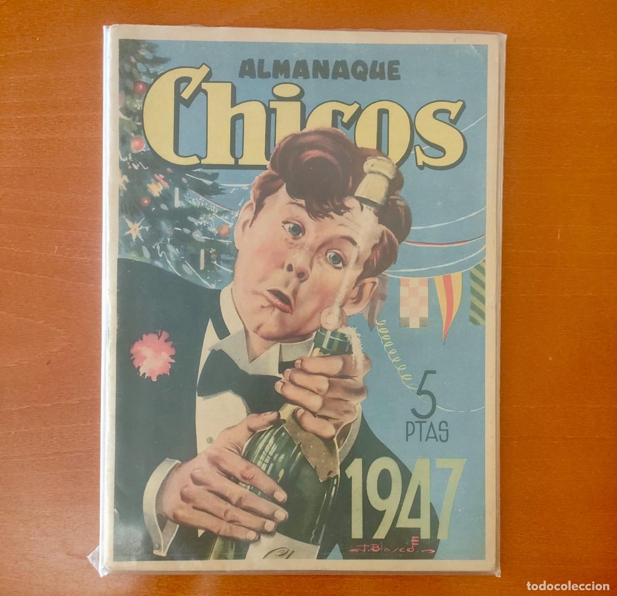 Livros de Banda Desenhada: CHICOS ALMANAQUE 1947 CONSUELO GIL