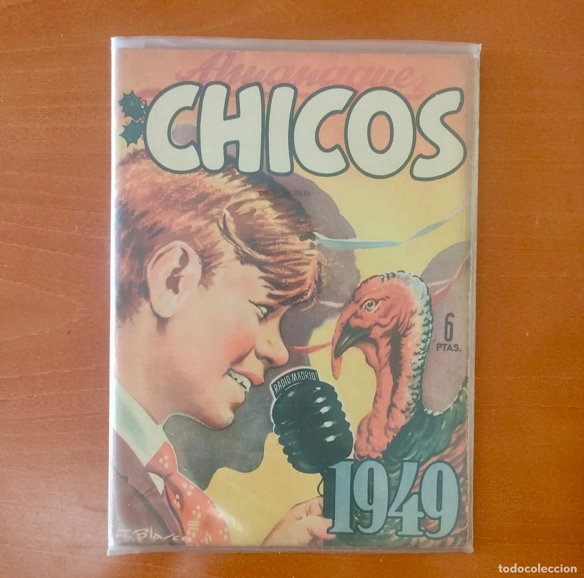 Livros de Banda Desenhada: CHICOS ALMANAQUE 1949 CONSUELO GIL