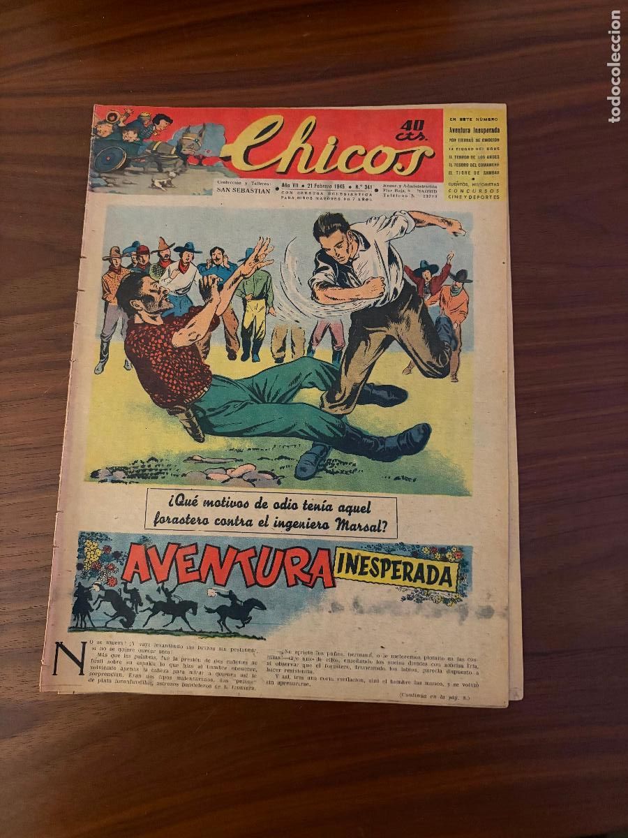 Livros de Banda Desenhada: CHICOS N&ordm; 341 , EDITORIAL CONSUELO GIL