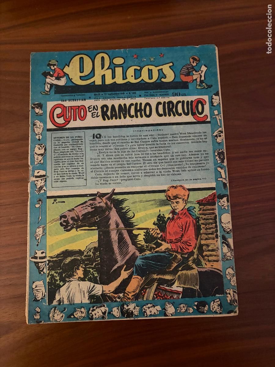 Livros de Banda Desenhada: CHICOS N&ordm; 503 , EDITORIAL CONSUELO GIL