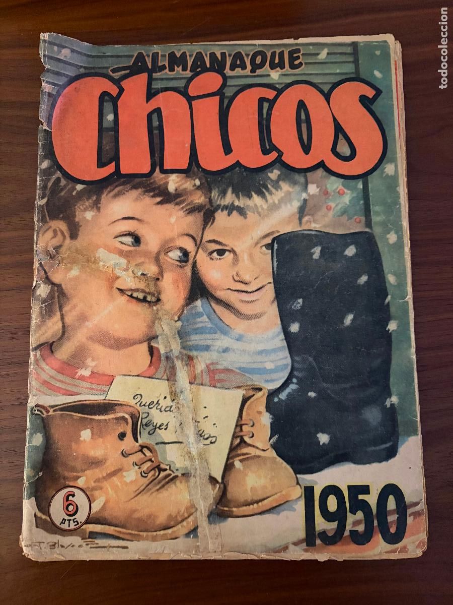 Livros de Banda Desenhada: ALMANAQUE CHICOS A&Ntilde;O 1950 , EDITORIAL CONSUELO GIL