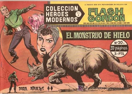Tebeos: FLASH  GORDON.  N&ordm; 20.  SERIE  B.  EDITORIAL DOLAR. - Foto 1