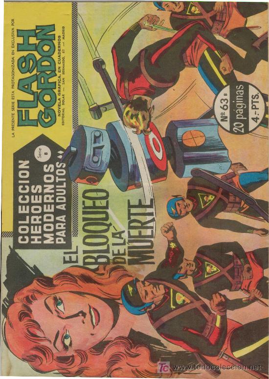 Tebeos: (COM-426)COMIC FLASCH GORDON N&ordm;63 B - Foto 1