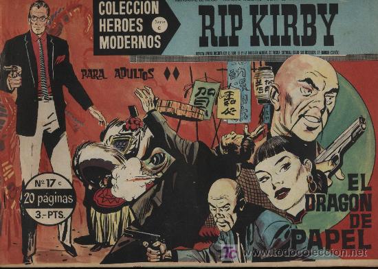 Tebeos: Rip Kirby. H&eacute;roes Modernos. Serie C n&ordm; 17 - Foto 1