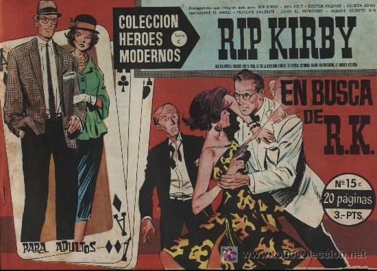 Tebeos: Rip Kirby. H&eacute;roes Modernos. Serie C n&ordm; 15 - Foto 1