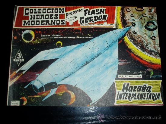 Tebeos: FLASH GORDON   N&ordm; 39. COLECCION HEROES MODERNOS. EDITORIAL DOLAR. - Foto 1