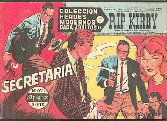 Tebeos: HEROES MODERNOS N&ordm;62,SERIE &rdquo;C&rdquo;,CON RIPKIRBY,ED.D&Oacute;LAR - Foto 1