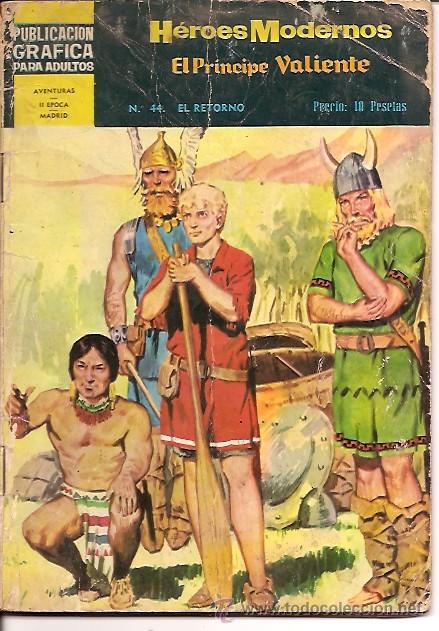 Tebeos: HEROES MODERNOS N&ordm; 44  EL PRINCIPE VALIENTE - Foto 1
