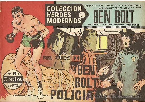 Tebeos: COLECCION HEROES MODERNOS SERIE C N&ordm; 19 DOLAR - Foto 1