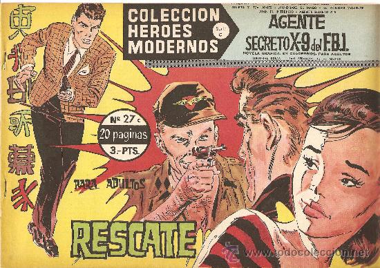 Tebeos: COLECCION HEROES MODERNOS SERIE C N&ordm; 27 DOLAR - Foto 1