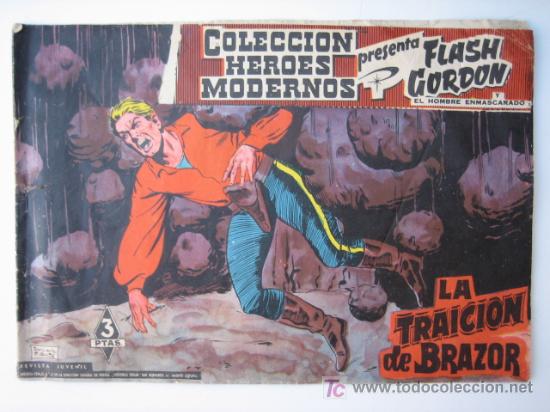 Tebeos: FLASH GORDON - COLECCION HEROES MODERNOS N&ordm; 21 - EDITORIAL DOLAR - Foto 1