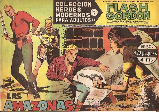 Tebeos: FLASH GORDON  HEROES MODERNOS DOLAR SERIE B N&ordm; 50 - Foto 1