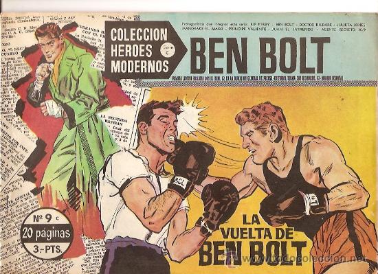 Tebeos: BEN BOLT HEROES MODERNOS DOLAR SERIE C N&ordm; 9 - Foto 1