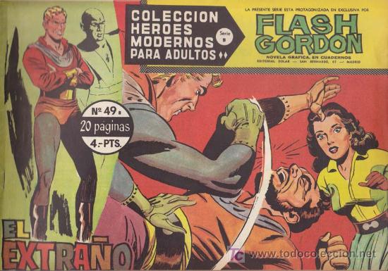 Tebeos: FLASH GORDON, Serie B, n&ordm; 49 El extra&ntilde;o - Foto 1