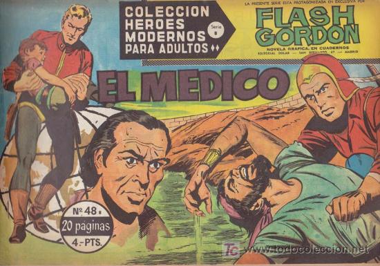 Tebeos: FLASH GORDON, Serie B, n&ordm; 48: El m&eacute;dico Dolar - Foto 1