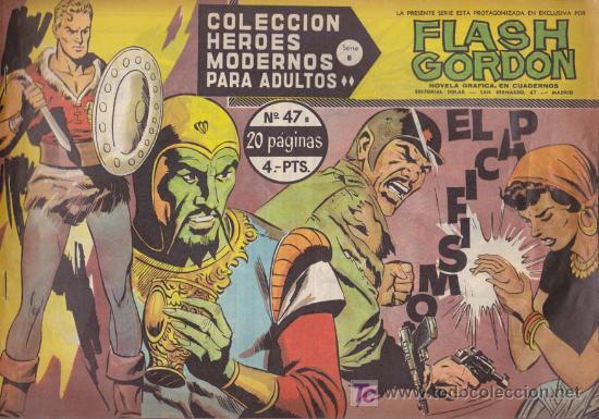 Tebeos: FLASH GORDON, Serie B, n&ordm; 47: El pacifismo - Foto 1