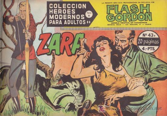 Tebeos: FLASH GORDON, Serie B, n&ordm; 43: Zara - Foto 1