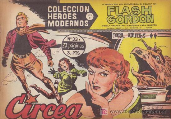 Tebeos: FLASH GORDON, Serie B, n&ordm; 33: Circea - Foto 1