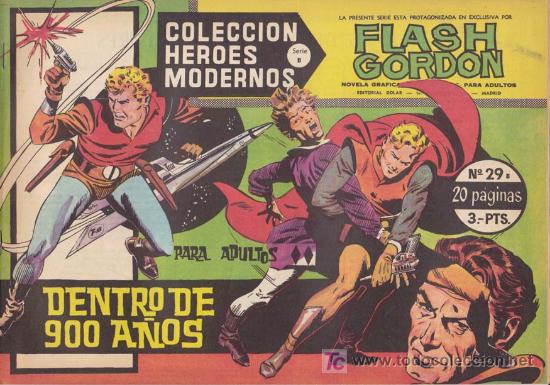 Tebeos: FLASH GORDON, Serie B, n&ordm; 29: Dentro de 900 a&ntilde;os - Foto 1