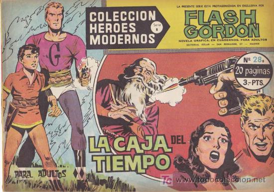 Tebeos: FLASH GORDON, Serie B, n&ordm; 28: La caja del tiempo - Foto 1