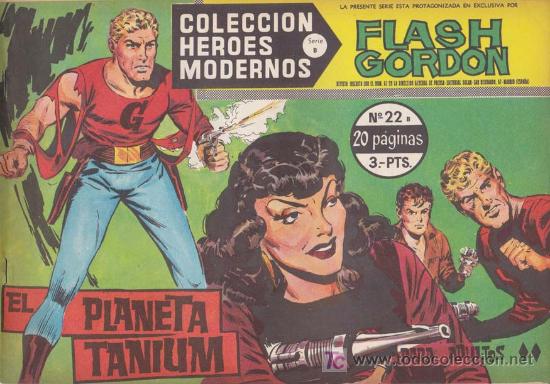 Tebeos: FLASH GORDON, Serie B, n&ordm; 22: El planeta Tanium - Foto 1
