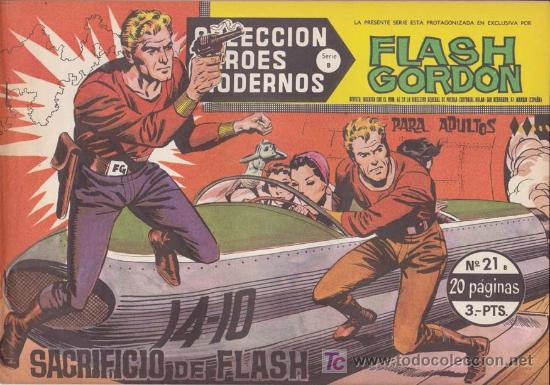 Tebeos: FLASH GORDON, Serie B, n&ordm; 21: El sacrificio de Flash - Foto 1