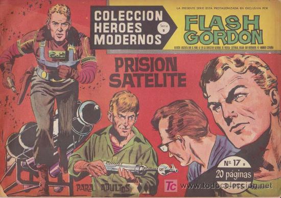 Tebeos: FLASH GORDON, Serie B, n&ordm; 17: Prisi&oacute;n sat&eacute;lite - Foto 1