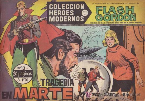 Tebeos: FLASH GORDON, Serie B, n&ordm; 13: Tragedia en Marte - Foto 1