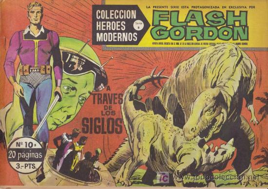 Tebeos: FLASH GORDON, Serie B, n&ordm; 10: A trav&eacute;s de los siglos - Foto 1
