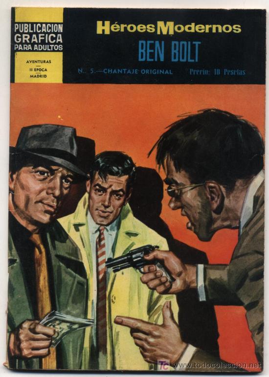 Tebeos: H&eacute;roes Modernos 2&ordf; Epoca. Dolar 1960. n&ordm; 5. - Foto 1
