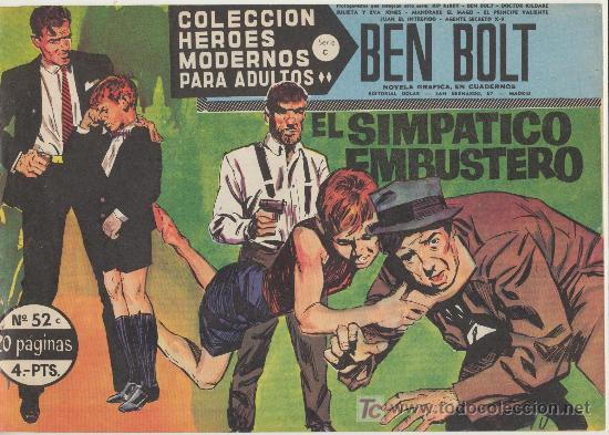 Tebeos: Heroes Modernos Serie C n&ordm; 52. Ben Bolt. - Foto 1
