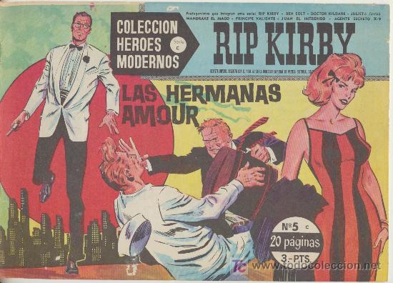 Tebeos: Heroes Modernos Serie C n&ordm; 5. Rip Kirby. - Foto 1