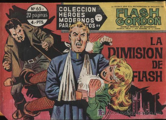 Tebeos: Flash Gordon n&ordm; 65. Serie B. Dolar. - Foto 1
