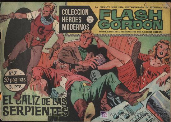 Tebeos: Flash Gordon n&ordm; 7. Serie B. Dolar. - Foto 1