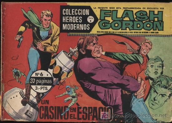 Tebeos: Flash Gordon n&ordm; 6. Serie B. Dolar. - Foto 1
