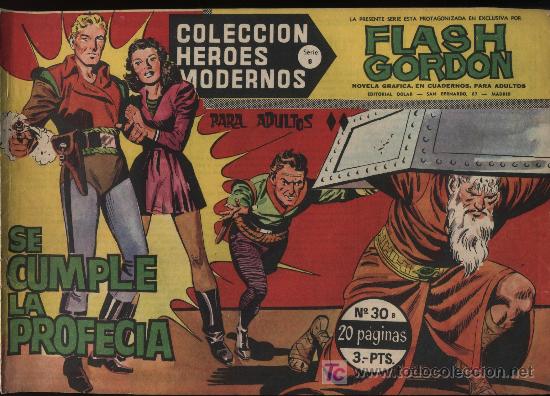 Tebeos: Flash Gordon n&ordm; 30. Serie B. Dolar. - Foto 1
