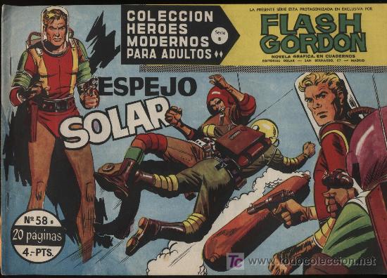 Tebeos: Flash Gordon n&ordm; 58. Serie B. Dolar. - Foto 1