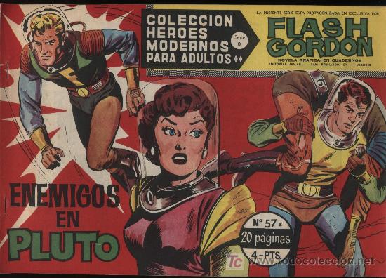 Tebeos: Flash Gordon n&ordm; 57. Serie B. Dolar. - Foto 1