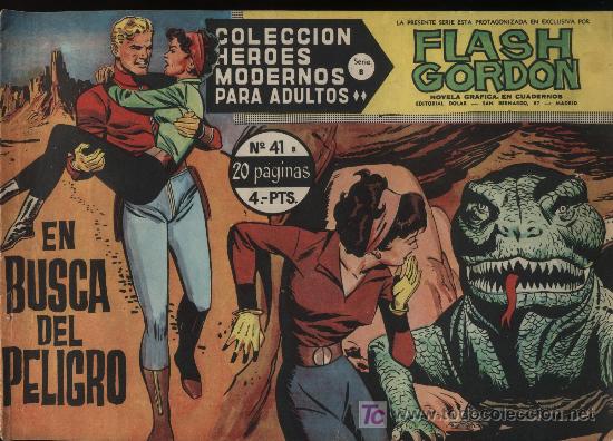 Tebeos: Flash Gordon n&ordm; 41. Serie B. Dolar. - Foto 1