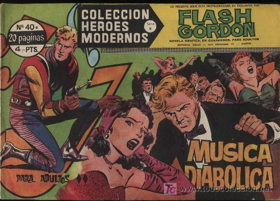 Tebeos: Flash Gordon n&ordm; 40. Serie B. Dolar. - Foto 1