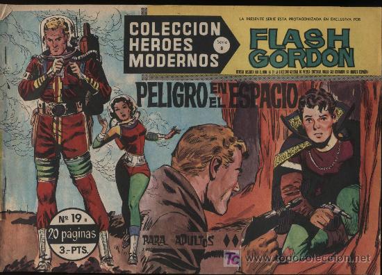 Tebeos: Flash Gordon n&ordm; 19. Serie B. Dolar. - Foto 1