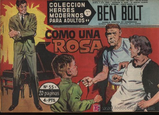 Tebeos: Heroes Modernos Serie C n&ordm; 55. Ben Bolt. Dolar. - Foto 1