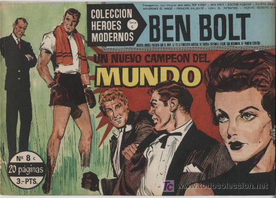 Tebeos: H&eacute;roes Modernos Serie C. n&ordm; 8. Ben Bolt. - Foto 1
