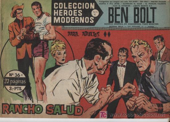 Tebeos: H&eacute;roes Modernos Serie C. n&ordm; 36. Ben Bolt. - Foto 1